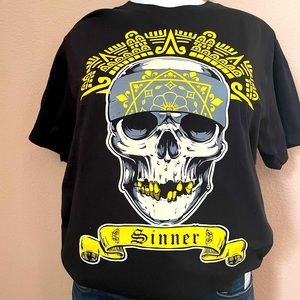 Sickpack California. Motorcycle T-Shirt Biker